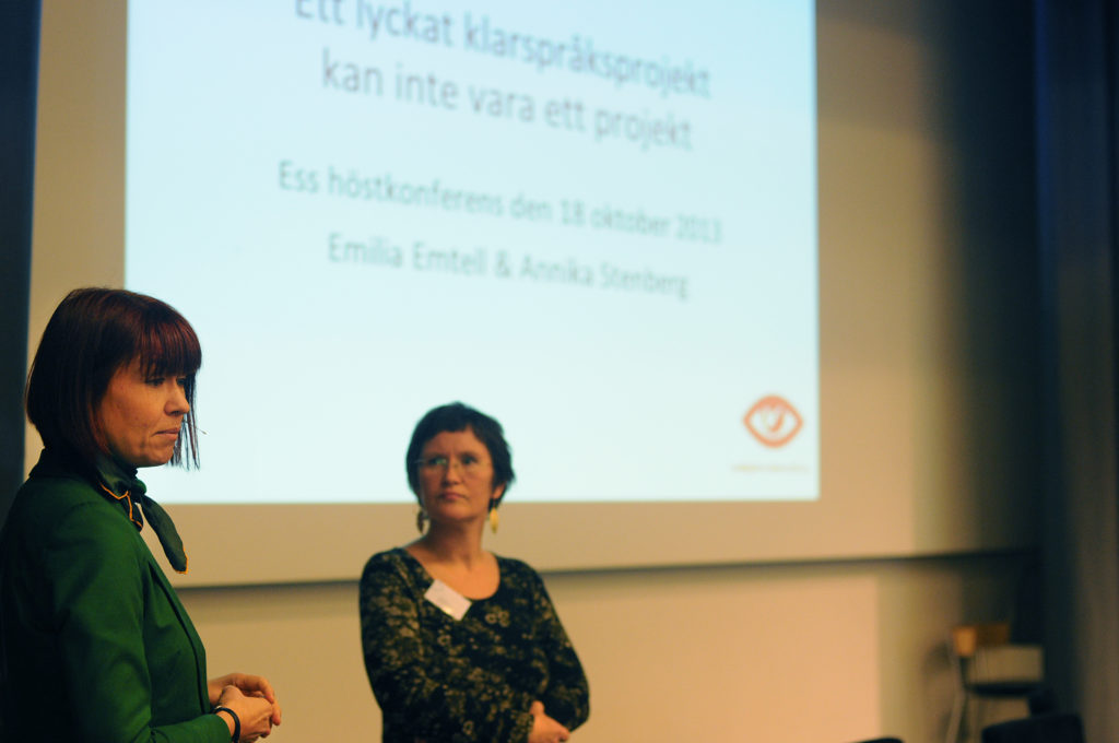Annika Stenberg och Emilia Emtell